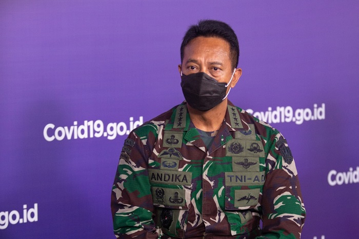 Panglima TNI Jenderal Andika Perkasa. (Dok. Covid19.go.id)
