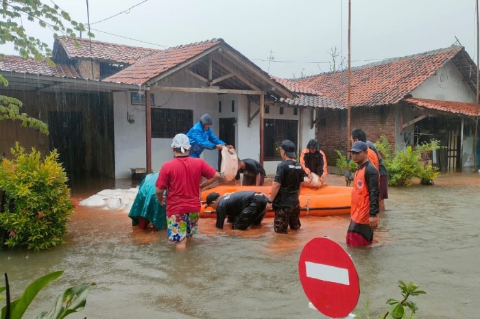 Banjir merendam lima desa di Kecamatan Pasemah Kabupaten Empat Lawang. (Dok. BNPB)
