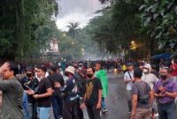 Unjuk rasa Badan Eksekutif Mahasiswa Seluruh Indonesia (BEM SI). (Instagram.com/@bogor24update)

