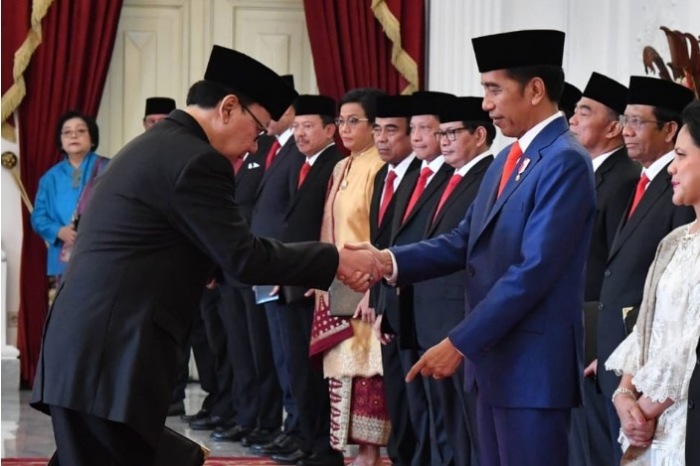 Tjahyo Kumolo dan Presiden Jokowi. (Dok. Tjahyokumolo.id)

