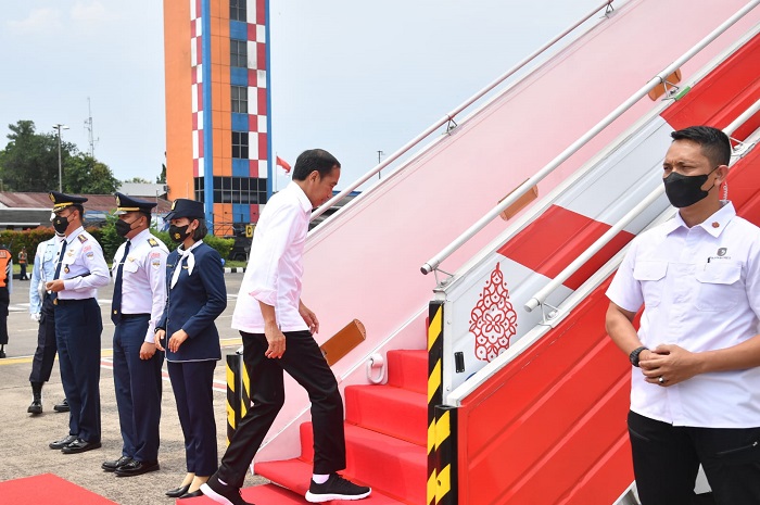 Presiden Joko Widodo melakukan kunjungan kerja ke Provinsi Jawa Tengah. (Dok. Biro Pers Sekretariat Presiden/Rusman )
