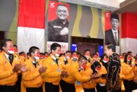 Presiden Joko Widodo melepas pekerja migran Indonesia (PMI) skema government to government (G to G) ke Korea Selatan. (Dok. Biro Pers Sekretariat Presiden/Rusman) 