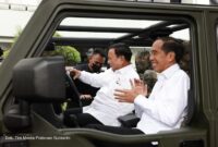 Presiden RI Joko Widodo bersama Menteri Pertahanan Prabowo Subianto. (Dok. Tim Media Prabowo Subianto) 
