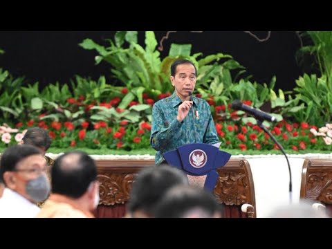 Arahan Presiden Jokowi pada Sidang Kabinet Paripurna, Istana Negara, 6 Desember 2022