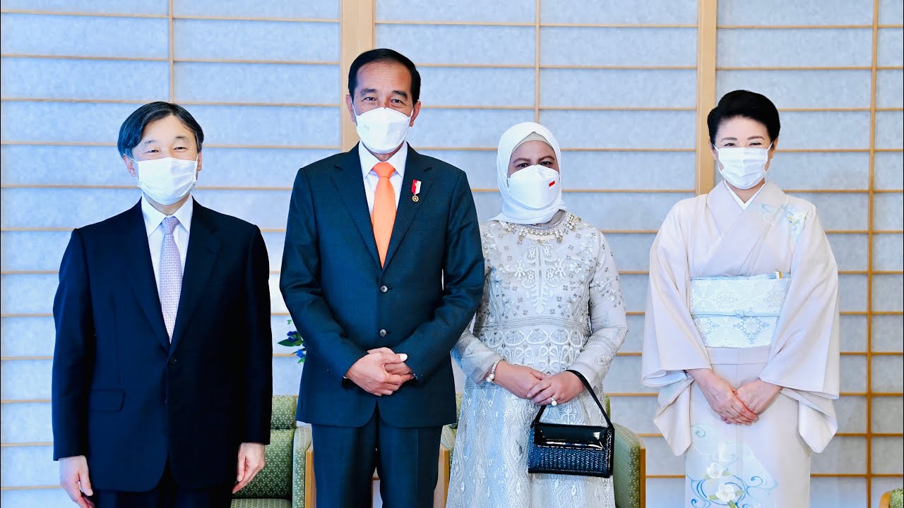 Kunjungan Presiden Jokowi dan Ibu Iriana kepada Kaisar dan Permaisuri Jepang, Tokyo, 27 Juli 2022