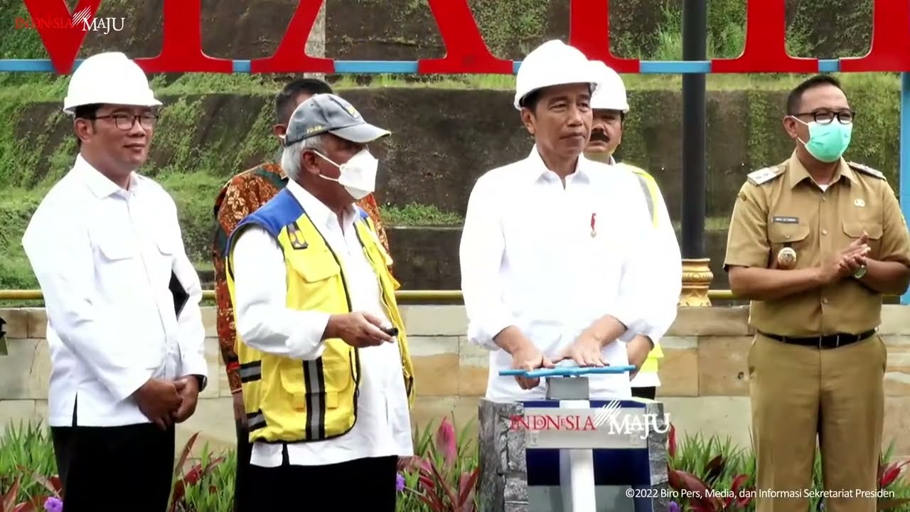 LIVE: Presiden Jokowi Resmikan Bendungan Sukamahi, Kabupaten Bogor, 23 Desember 2022