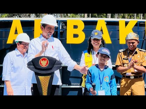 LIVE: Presiden Jokowi Resmikan Sistem Penyediaan Air Minum Banjarbakula, Banjarbaru, 17 Maret 2023