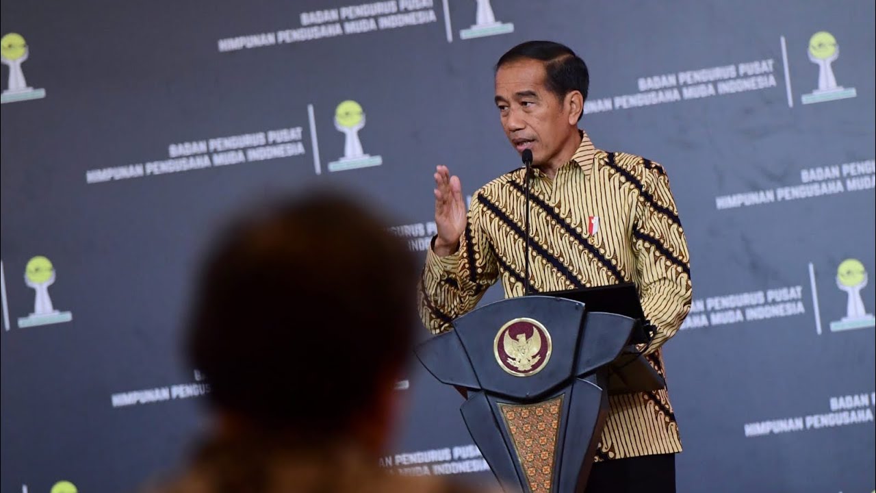 LIVE: Sambutan Presiden Jokowi pada Pelantikan Badan Pengurus Pusat HIPMI, Jakarta, 20 Februari 2023