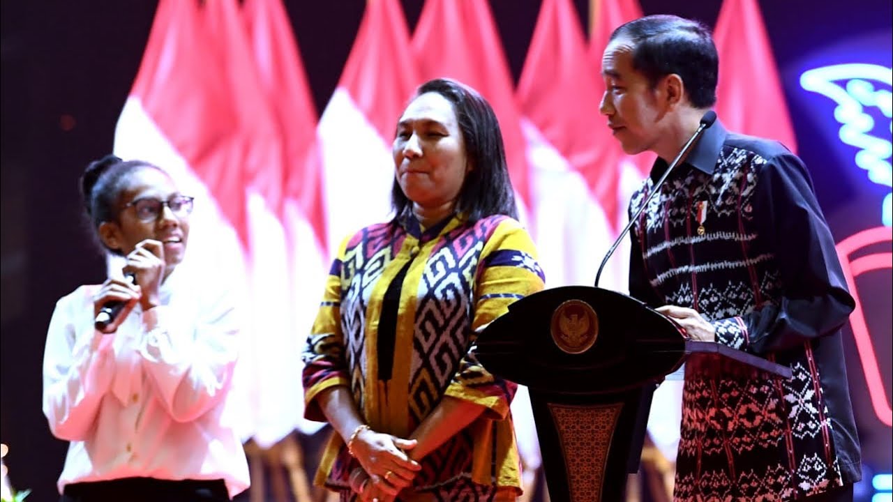 Presiden Jokowi Hadiri Perayaan Natal Nasional, Bogor, 27 Desember 2019