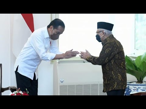 Presiden Jokowi Menerima Wapres Ma'ruf Amin, Istana Merdeka, 9 Mei 2022