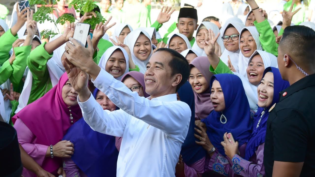 Presiden Jokowi Resmikan Renovasi MTsN 3 Pekanbaru, 21 Februari 2020