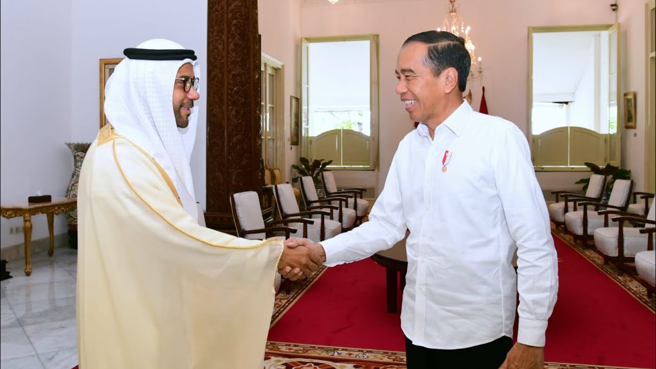 Presiden Jokowi Terima Dubes Persatuan Emirat Arab untuk Indonesia, Istana Merdeka, 4 April 2023