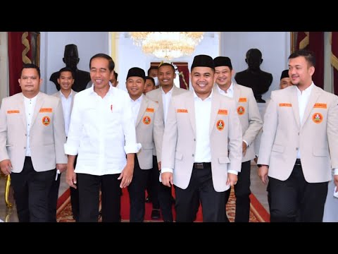 Presiden Jokowi Terima Pengurus Pusat Pemuda Muhammadiyah, Istana Merdeka, 27 Maret 2023