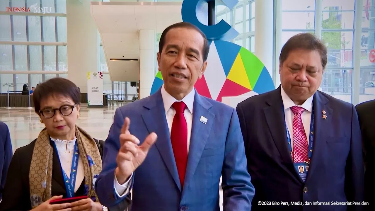 Keterangan Pers Presiden Jokowi Usai Hadiri APEC CEO Summit, San Francisco, 16 November 2023
