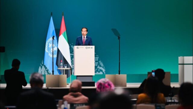 Pidato Presiden Jokowi pada KTT Perubahan Iklim COP28, Dubai, 1 Desember 2023