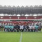 Menteri Pertahanan, Prabowo Subianto selaku Pembina Garudayaksa Football Academy menandatangani perjanjian kolaborasi dengan Aspire Academy asal Qatar. (Dok. Tim Media Prabowo)
