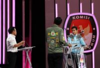 Calon wakil presiden (Cawapres) nomor urut 2 Gibran Rakabuming Raka Acara Debat Cawapres. (Dok. TKN Prabowo Gibran)
