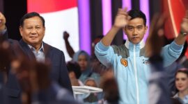 Pasangan Calon Presiden, Prabowo Subianto bersama Calon Wakil Presiden, Gibran Rakabuming Raka. (Facebook.com/@Prabowo Subianto)