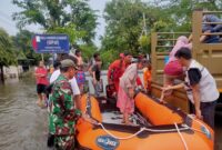 Cuaca Ekstrem Jadi Ancaman Sejumlah Wilayah Pantura Jawa Tengah. (Dok. BPBD Kabupaten Demak)