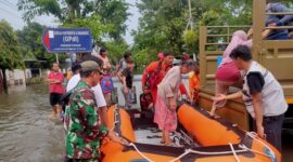Cuaca Ekstrem Jadi Ancaman Sejumlah Wilayah Pantura Jawa Tengah. (Dok. BPBD Kabupaten Demak)