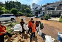 Situasi terkini wilayah terdampak Banjir di Kabupaten Pesawaran, Provinsi Lampung. (Dok. BPBD Kabupaten Pesawaran)