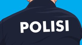Ilustrasi Petugas Polisi. (Dok. Sapulangit Media Center/M. RIfai Azhari)

