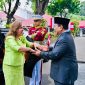 Presiden Prabowo dan Presiden Dina Boluarte menandatangani CEPA Indonesia-Peru di Jakarta. (Facevbook.com @Setkab RI)